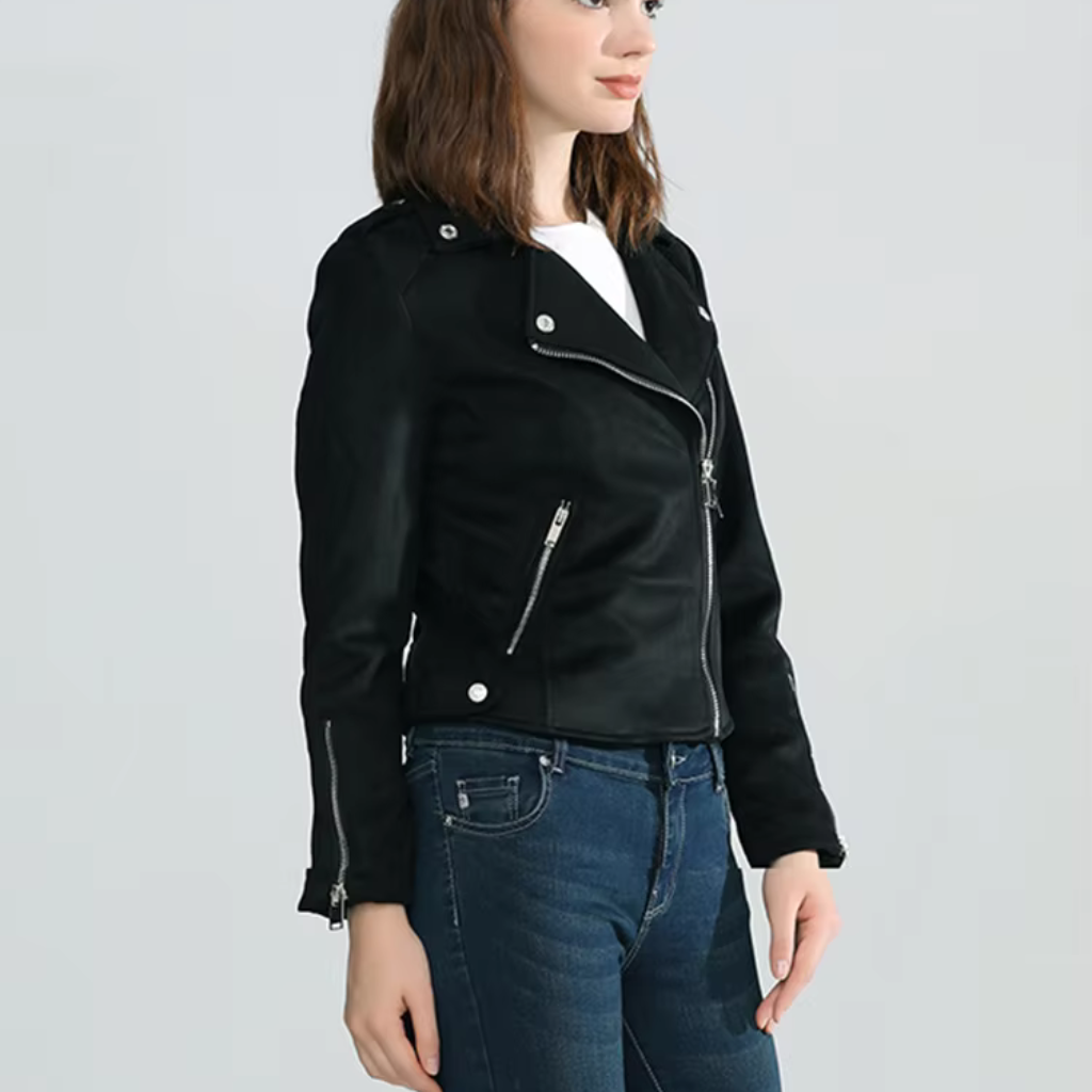 Jaqueta Feminina de Couro